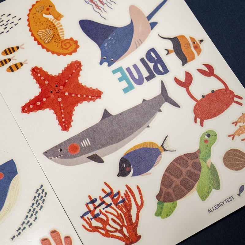 Ocean animal tattoos